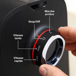 Zerkleinerer BOSCH Serie 6 MFWS640B Schwarz Edelstahl Kunststoff 500 W 350 ml 1,3 Kg/min