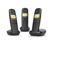Kabelloses Telefon Gigaset A170 TRIO 1,5" Schwarz Bernstein (3 UDS)