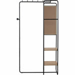 Eingangsbereich Schwarz 100 x 185 x 37 cm