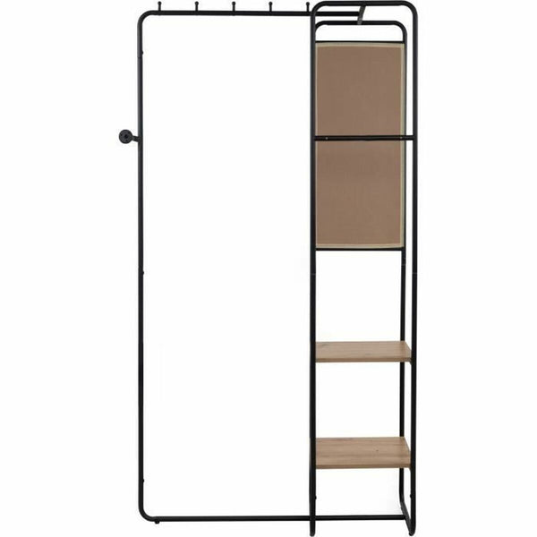 Eingangsbereich Schwarz 100 x 185 x 37 cm
