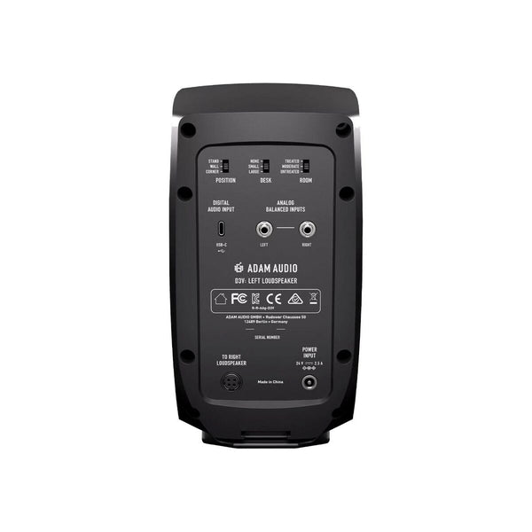 Tragbare Bluetooth-Lautsprecher Adam Audio ADAM D3V BK