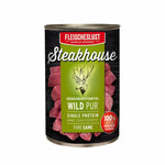 Nassfutter Fleischeslust Pure 400 gr Hirsch