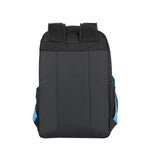 Laptoptasche Rivacase Regent 8069 Schwarz Türkis Schwarzweiß