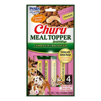 Hundesnack Inaba Churu Meal Topper Chicken with salmon Huhn