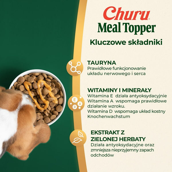 Hundesnack Inaba Churu Meal Topper Chicken with salmon Huhn