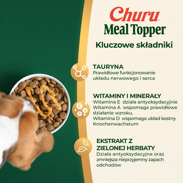 Hundesnack Inaba Churu Meal Topper Chicken with cheese Huhn