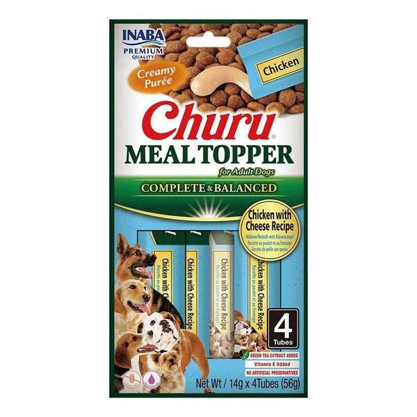 Hundesnack Inaba Churu Meal Topper Chicken with cheese Huhn