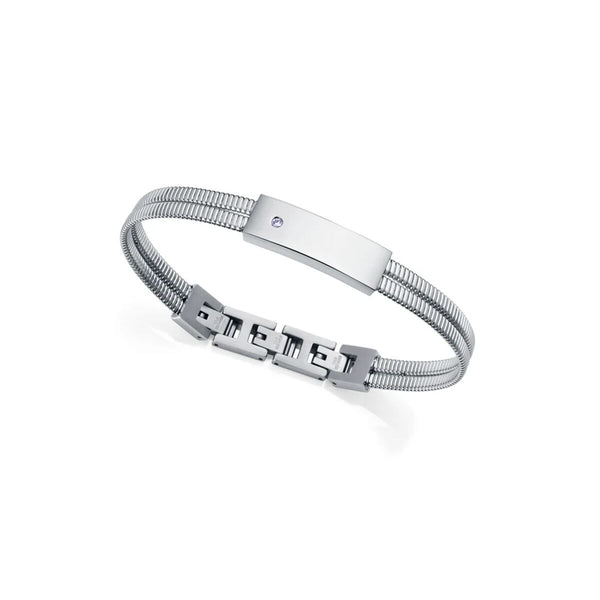 Herrenarmreif Viceroy 75387P01000 Sterlingsilber 925 Silberfarben