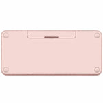 Drahtlose Tastatur Logitech K380  Rosa Qwerty Spanisch