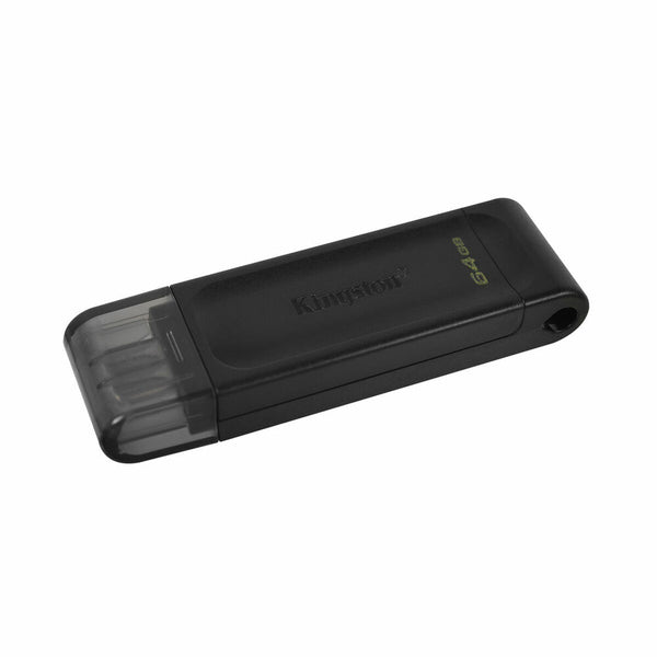 USB Pendrive Kingston DT70/64GB usb c Schwarz 64 GB
