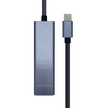 Hub USB Aisens A109-0396 Grau