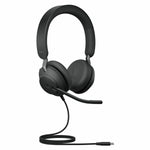 Kopfhörer mit Mikrofon Jabra 24089-999-899 Schwarz