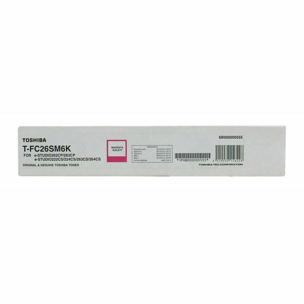 Original Toner Toshiba T-FC26SM Magenta