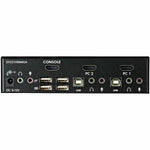 KVM-Switch Startech SV231HDMIUA FHD HDMI USB Schwarz