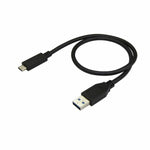 USB A zu USB-C-Kabel Startech USB31AC50CM          Schwarz