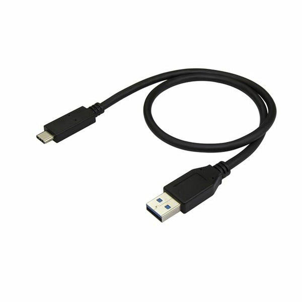 USB A zu USB-C-Kabel Startech USB31AC50CM          Schwarz