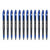 Flüssigtintenstift Uni-Ball Air Micro UBA-188-M Blau 0,5 mm (12 Stücke)