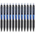 Flüssigtintenstift Uni-Ball Jetstream SXN-101-07 Blau 0,7 mm (12 Stück)