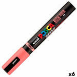 Marker BRUSH POSCA PC-5BR Koralle (6 Stück)