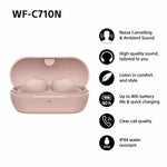 Kopfhörer Sony WFC710NP.CE7 Rosa