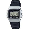 Unisex-Uhr Casio F-91 BIO RESIN STRAP - SILVER (Ø 35 mm)