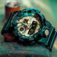 Herrenuhr Casio G-Shock GA-710 Ø 49 mm Schwarz Gold