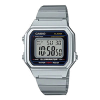 Unisex-Uhr Casio B650WD-1AEF Schwarz Silberfarben (Ø 41 mm)