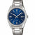 Herrenuhr Casio DATE Edelstahl Analog Quarz Silberfarben (Ø 38,5 mm)
