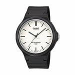 Unisex-Uhr Casio MW-240-7EVEF Weiß Schwarz