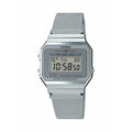 Herrenuhr Casio A700WEM-7AEF Silberfarben