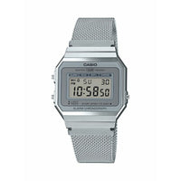 Herrenuhr Casio A700WEM-7AEF Silberfarben