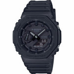 Unisex-Uhr Casio GA-2100-1A1ER Schwarz Multifunktion