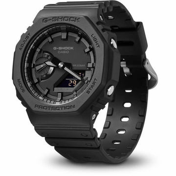 Unisex-Uhr Casio GA-2100-1A1ER Schwarz Multifunktion