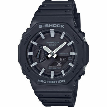 Unisex-Uhr Casio G-Shock OAK BLACK Schwarz (Ø 45 mm) (Ø 44,5 mm)