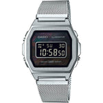 Herrenuhr Casio A1000M-1BEF Schwarz Silberfarben