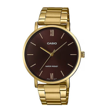 Herrenuhr Casio MINIMAL GOLD - BROWN (Ø 40 mm)
