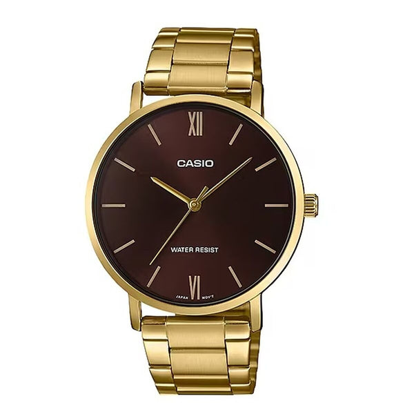 Herrenuhr Casio MINIMAL GOLD - BROWN (Ø 40 mm)