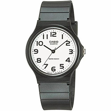 Unisex-Uhr Casio MQ-24-7B2LEG Weiß Schwarz (Ø 34 mm)