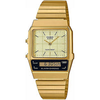 Unisex-Uhr Casio EDGY COLLECTION RETRO DIAL - GOLD (Ø 40 mm)