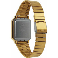 Unisex-Uhr Casio EDGY COLLECTION RETRO DIAL - GOLD (Ø 40 mm)