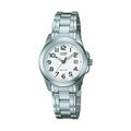 Unisex-Uhr Casio LTP-1259PD-7BEG Weiß Silberfarben