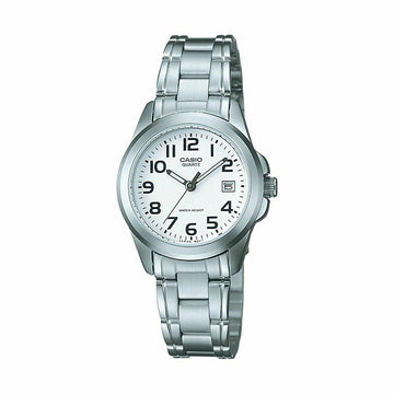 Unisex-Uhr Casio LTP-1259PD-7BEG Weiß Silberfarben