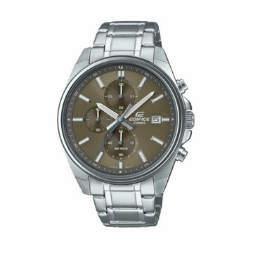 Herrenuhr Casio Braun Silberfarben