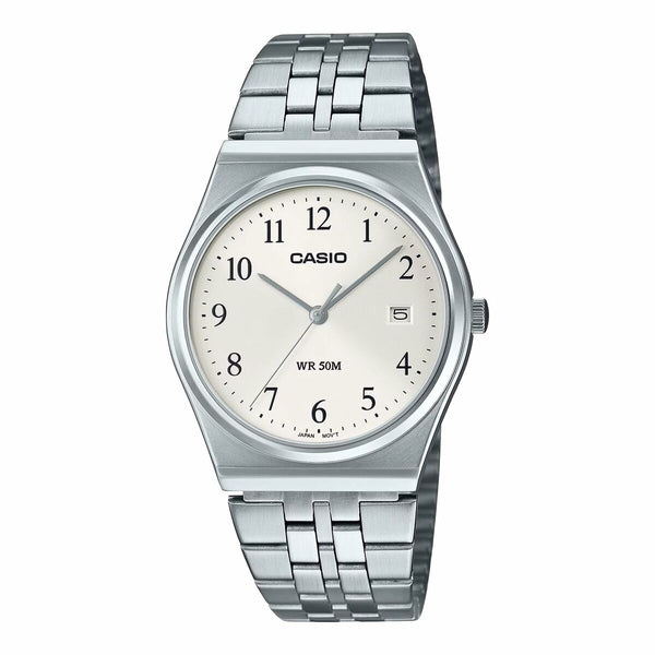 Herrenuhr Casio MTP-B145D-7BVEF Silberfarben (Ø 35 mm)