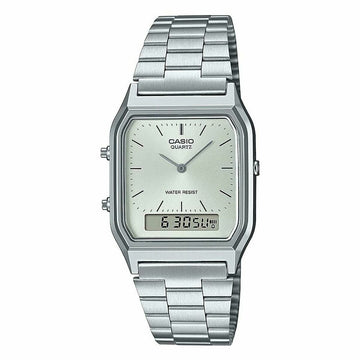 Damenuhr Casio AQ-230A-7AMQYES Weiß Silberfarben