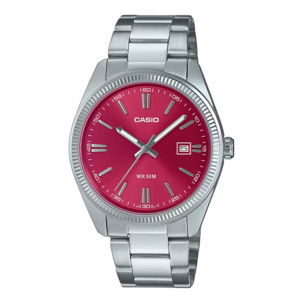 Herrenuhr Casio MTP-1302PD-4AVEF Silberfarben