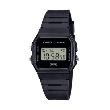 Herrenuhr Casio F-91WB-1AEF (Ø 35 mm)