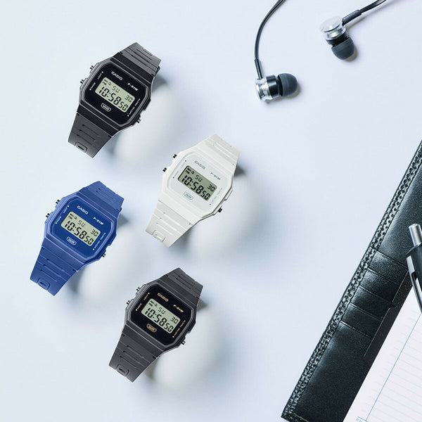 Herrenuhr Casio F-91WB-1AEF (Ø 35 mm)