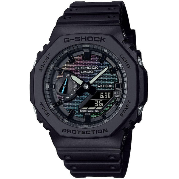 Herrenuhr Casio G-Shock OAK - RAINBOW BRICK WALL SERIE Schwarz