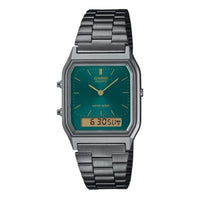 Herrenuhr Casio AQ-230EGG-3AEF grün Silberfarben